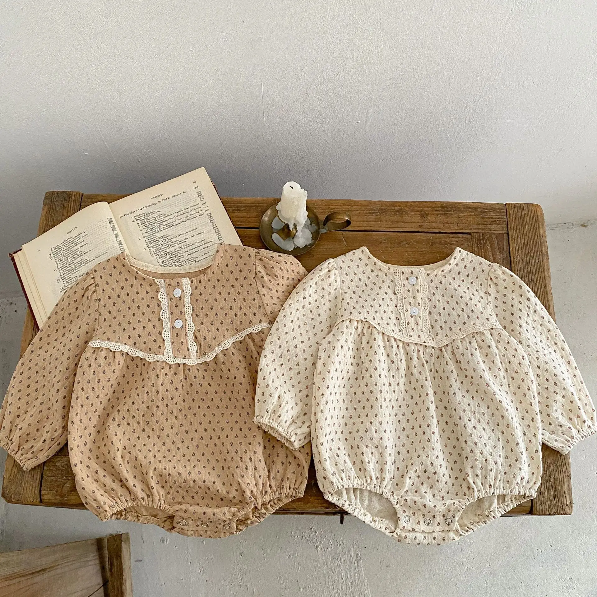 Dollbling ins 2024 spring clothing baby girl infant kids floral round neck lace hoodie long sleeves jumpsuit triangle romper
Dollbling ins 2024 spring clothing baby girl infant kids floral round neck lace hoodie long sleeves jumpsuit triangle romper