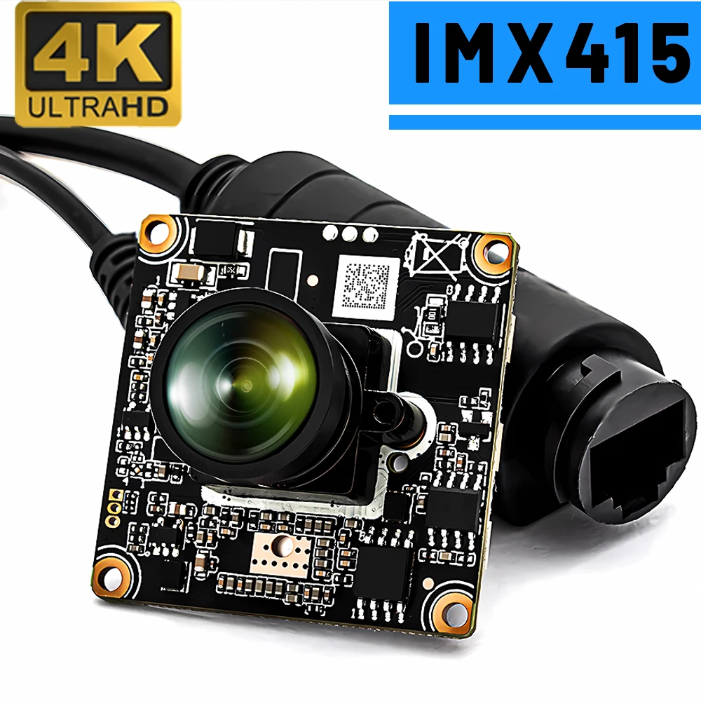 WGWK 4K IP Camera Module Sony IMX415 SSC339G 8MP 2.35mm 144° Wide Angle Lens Low illuminance RTSP P2P Onvif Security Protection
WGWK 4K IP Camera Module Sony IMX415 SSC339G 8MP 2.35mm 144° Wide Angle Lens Low illuminance RTSP P2P Onvif Security Protection