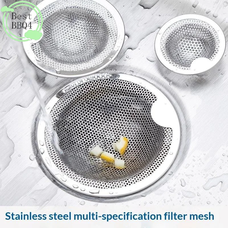 (BBQ4)Stainless Steel Sink Drain Strainers With Durable Fine Mesh Perfect For Catching Food Scraps Preventing Clogging
(BBQ4)Stainless Steel Sink Drain Strainers With Durable Fine Mesh Perfect For Catching Food Scraps Preventing Clogging