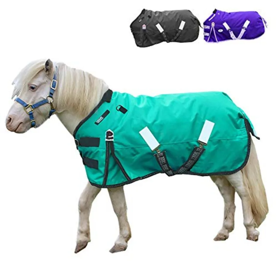 Nordic-Tough 1200D Heavyweight Mini Horse and Pony Turnout Blanket Waterproof Breathable 300g Insulation 210T Lining Reflective
Nordic-Tough 1200D Heavyweight Mini Horse and Pony Turnout Blanket Waterproof Breathable 300g Insulation 210T Lining Reflective