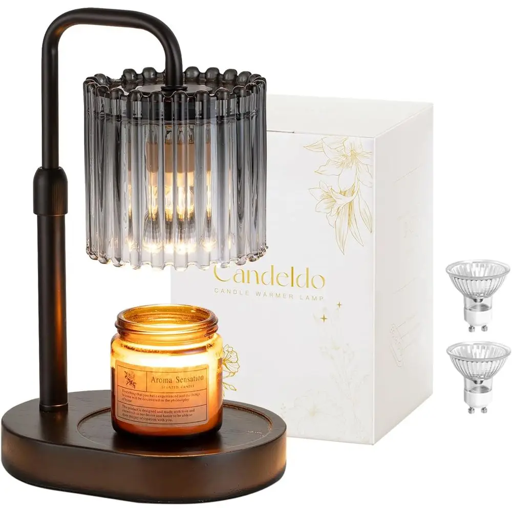 Candle Warmer Lamp with Timer: Height Adjustable Wax Melt Warmer Dimmable for Home Bedroom Decor Mothers Day Housewarming Gift f
Candle Warmer Lamp with Timer: Height Adjustable Wax Melt Warmer Dimmable for Home Bedroom Decor Mothers Day Housewarming Gift f