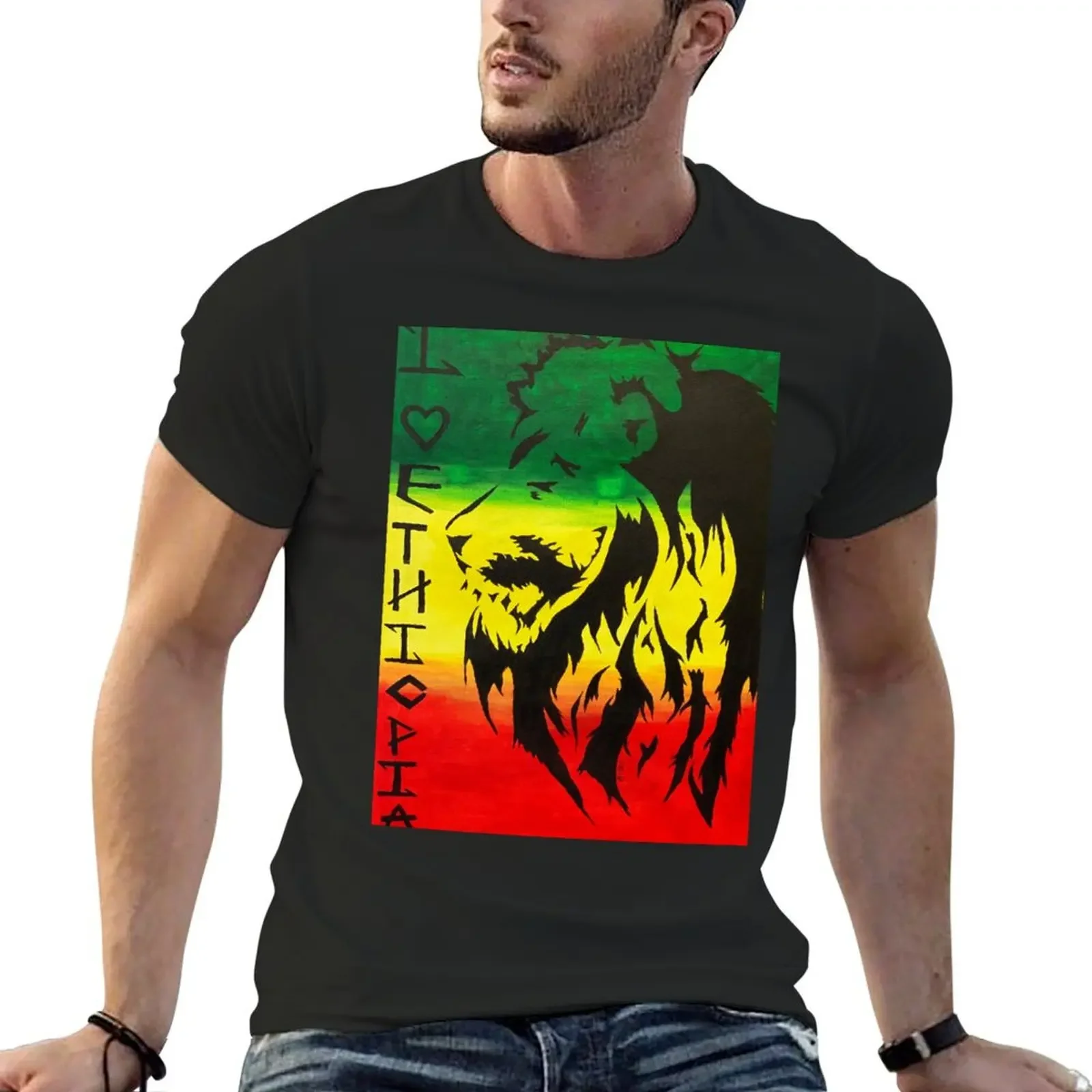 I Love Ethiopia T-Shirt new edition Short sleeve tee summer tops shirts graphic tee men
I Love Ethiopia T-Shirt new edition Short sleeve tee summer tops shirts graphic tee men