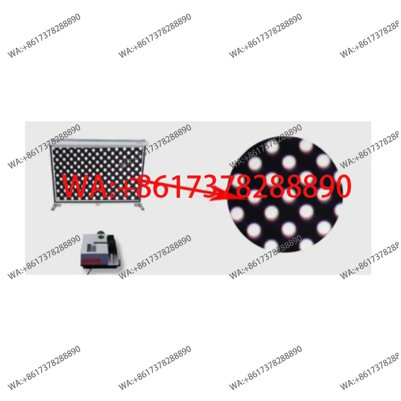 GJB-1 Optical Distortion Detector Tester Safety Glass Light Distortion Detector