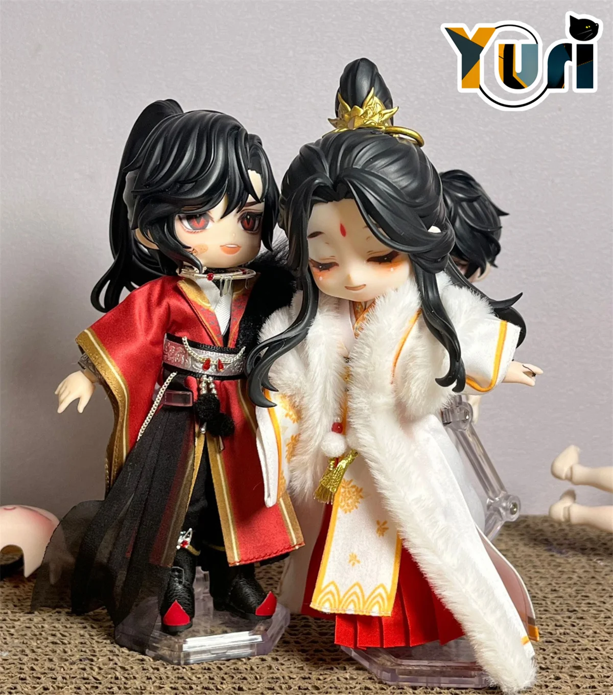 Anime Tian Guan Ci Fu TGCF Comics Xie Lian Hua Cheng Handmade OB11 OB22 1/12 BJD Hair Wig Detachable Game Cosplay Cute Props
Anime Tian Guan Ci Fu TGCF Comics Xie Lian Hua Cheng Handmade OB11 OB22 1/12 BJD Hair Wig Detachable Game Cosplay Cute Props