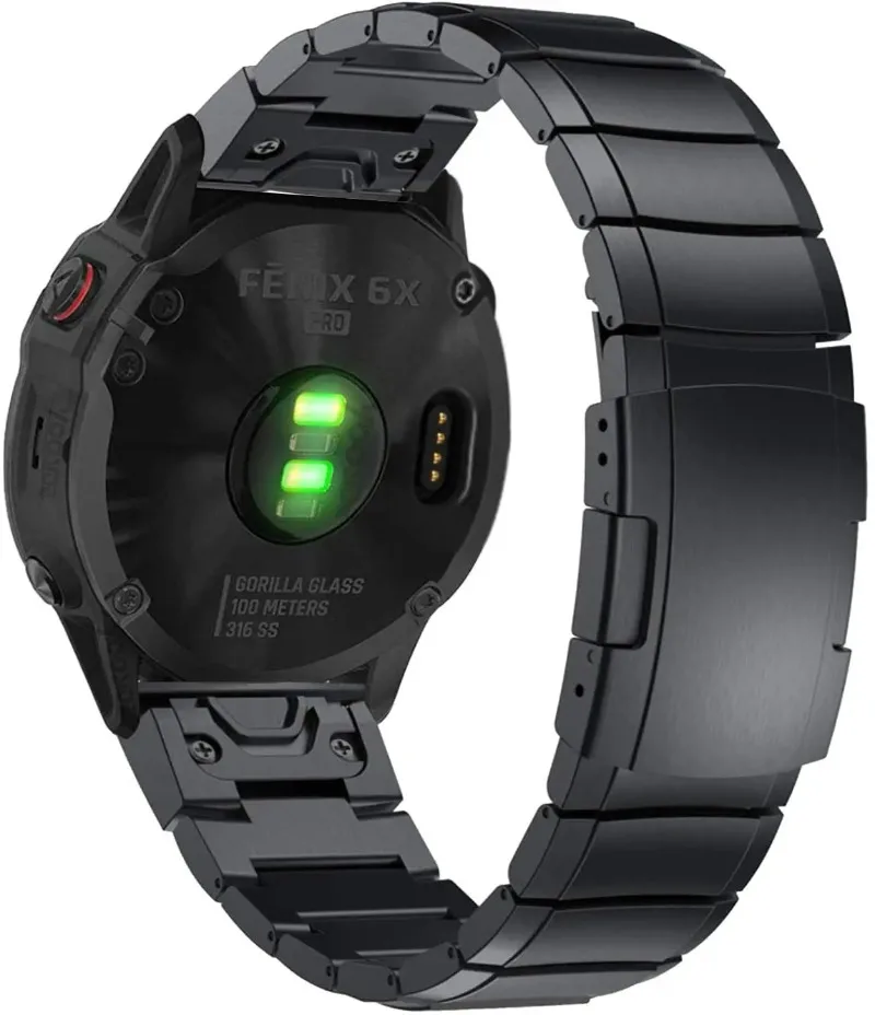 Металлические ремешки 26/22/20 мм для Garmin Fenix 8X 7X 6X 6S Fenix 5X 3HR Быстросъемный браслет из нержавеющей стали для Forerunner 745/Fenix5 6
Металлические ремешки 26/22/20 мм для Garmin Fenix 8X 7X 6X 6S Fenix 5X 3HR Быстросъемный браслет из нержавеющей стали для Forerunner 745/Fenix5 6