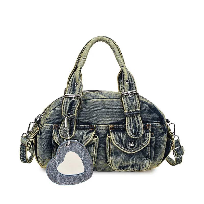 Cute Jeans Women Shoulder Bags small Washed Denim Female Crossbody Bags Fashion Lady purse and Handbags blue satchels
Cute Jeans Women Shoulder Bags small Washed Denim Female Crossbody Bags Fashion Lady purse and Handbags blue satchels