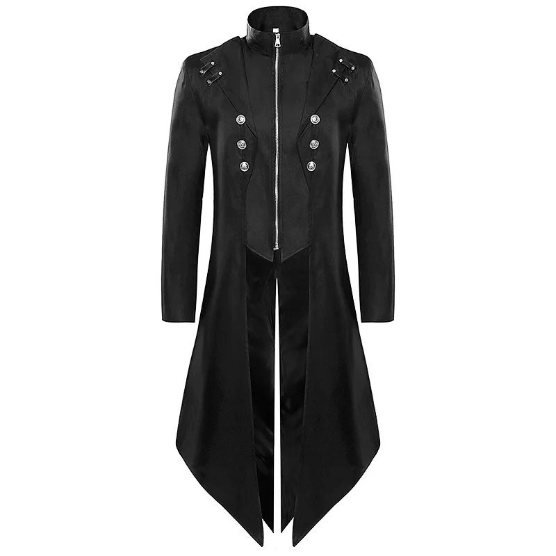 Medieval Men's Dress New Retro Clothing Men's Medium and Long Retro Performance Tuxedo Jacket
Medieval Men's Dress New Retro Clothing Men's Medium and Long Retro Performance Tuxedo Jacket