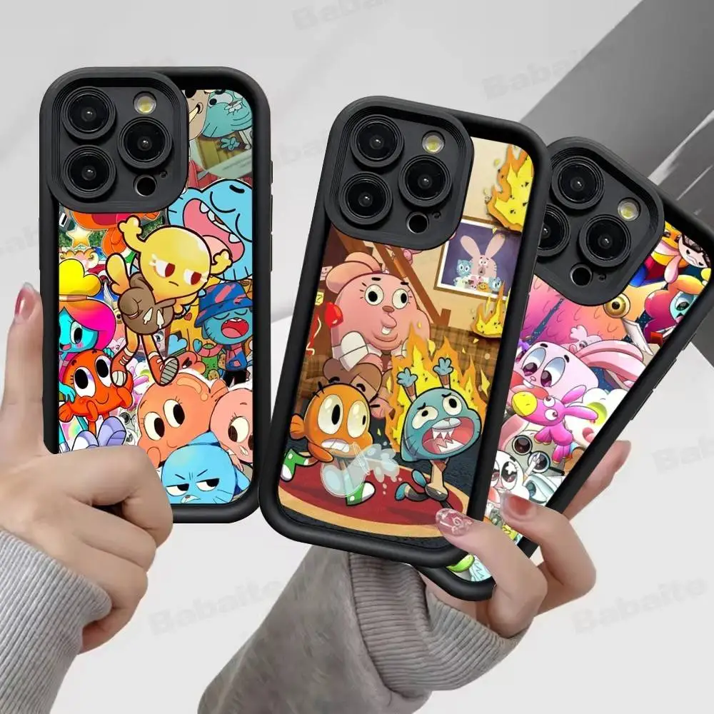 Cute Amazing-World G-gumball Phone Case For IPhone 17 16 15 14 13 12 11 Pro Max Plus Black Full Coverage TPU
Cute Amazing-World G-gumball Phone Case For IPhone 17 16 15 14 13 12 11 Pro Max Plus Black Full Coverage TPU