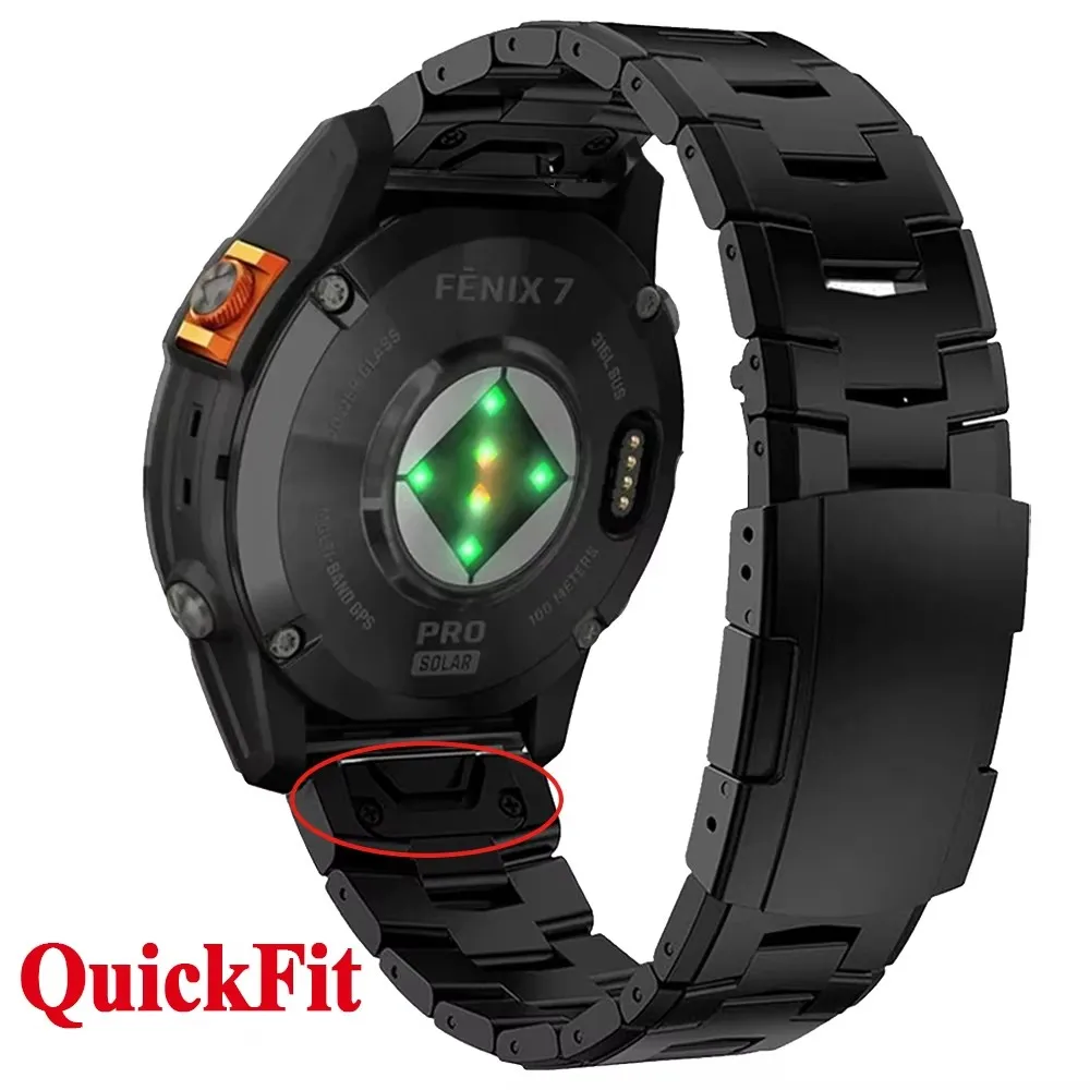 Titanium alloy Straps QuickFit 26mm 22mm For Garmin Descent Mk3i 51mm Mk2/MK2i MK1 Enduro 2 MARQ/Epix Gen 2 Metal Bracelet Band
Titanium alloy Straps QuickFit 26mm 22mm For Garmin Descent Mk3i 51mm Mk2/MK2i MK1 Enduro 2 MARQ/Epix Gen 2 Metal Bracelet Band