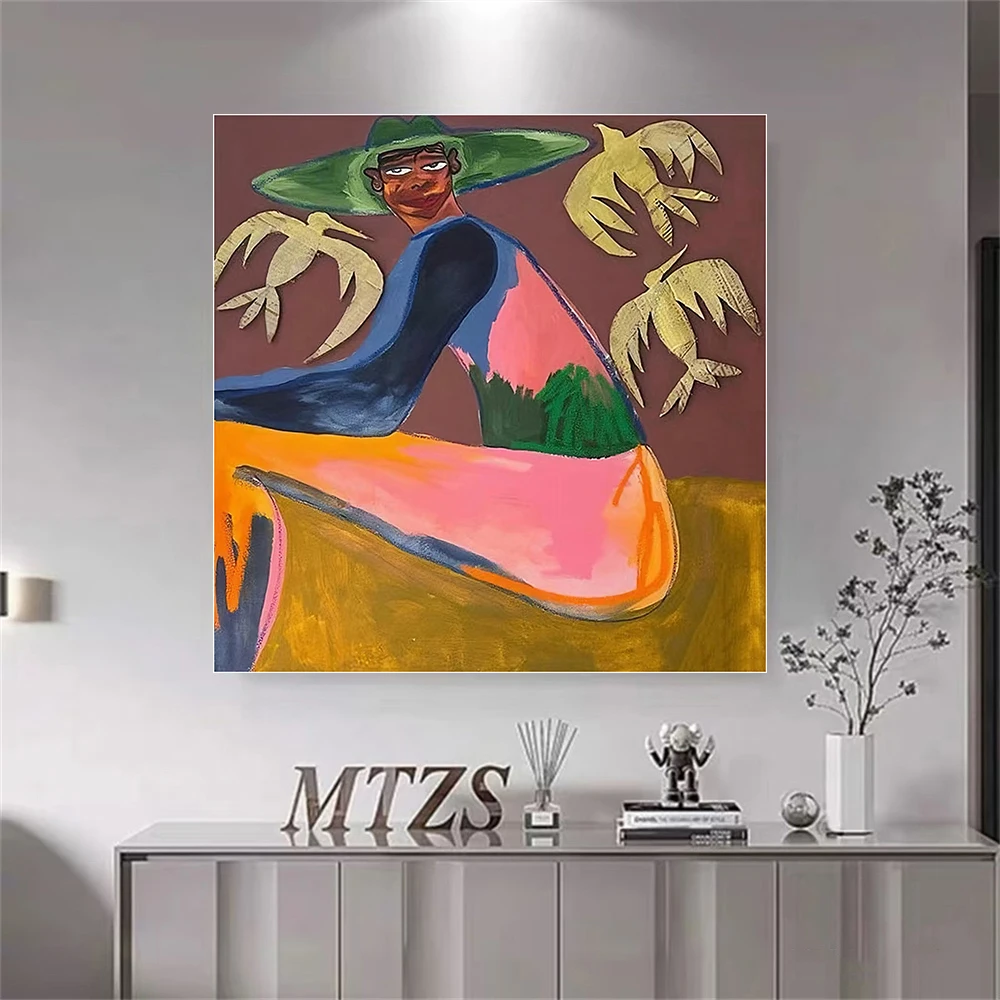 Ручная роспись, оригинальная живопись, современное настенное искусство, современный домашний декор, уникальная абстрактная фигура, красочные произведения искусства для гостиной
Ручная роспись, оригинальная живопись, современное настенное искусство, современный домашний декор, уникальная абстрактная фигура, красочные произведения искусства для гостиной