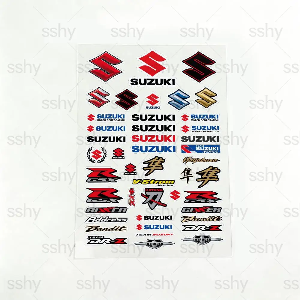 For SUZUKI Waterproof Reflective Motorbike Stickers Easy Peel Removable Decals for Motorcycle Car
For SUZUKI Waterproof Reflective Motorbike Stickers Easy Peel Removable Decals for Motorcycle Car