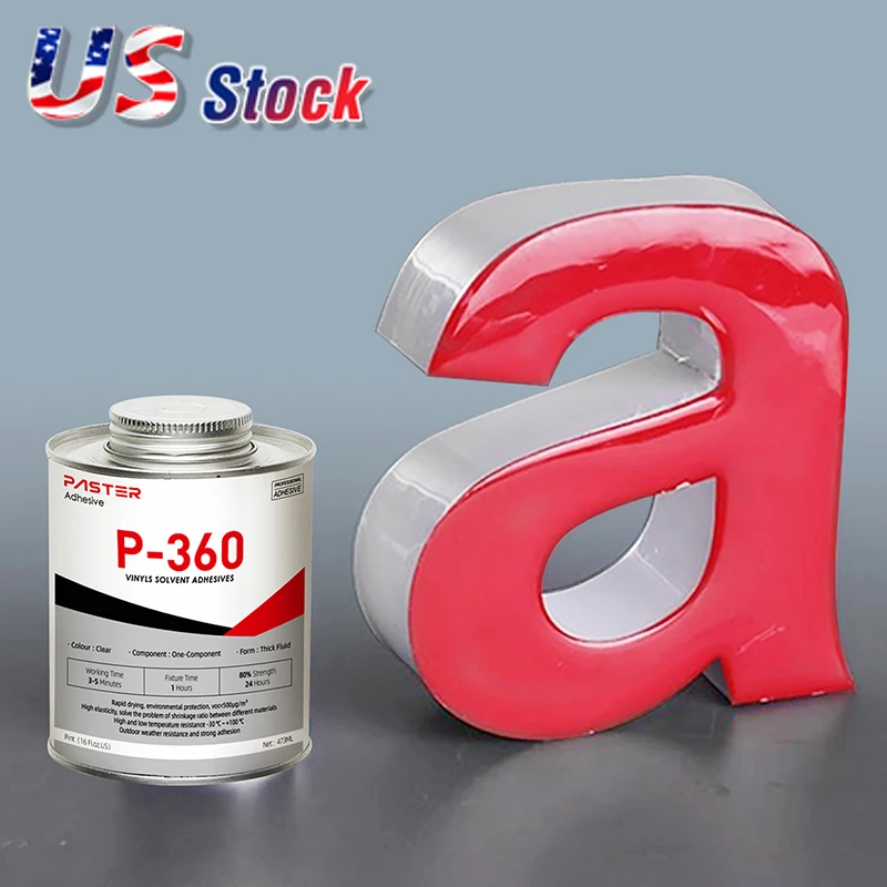 US Stock 24pcs/pack P-360 Special Adhesive for Borderless Fonts Channel Letter Vinyls Solvent Adhesives Glue for Bulk Wholesale
US Stock 24pcs/pack P-360 Special Adhesive for Borderless Fonts Channel Letter Vinyls Solvent Adhesives Glue for Bulk Wholesale
