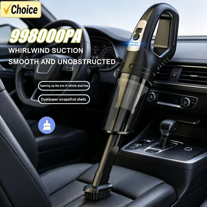 Wireless Handheld Vacuum Cleaner with Powerful Suction, Rechargeable Quick Charge for Car Home Pet Hair Removal
Wireless Handheld Vacuum Cleaner with Powerful Suction, Rechargeable Quick Charge for Car Home Pet Hair Removal