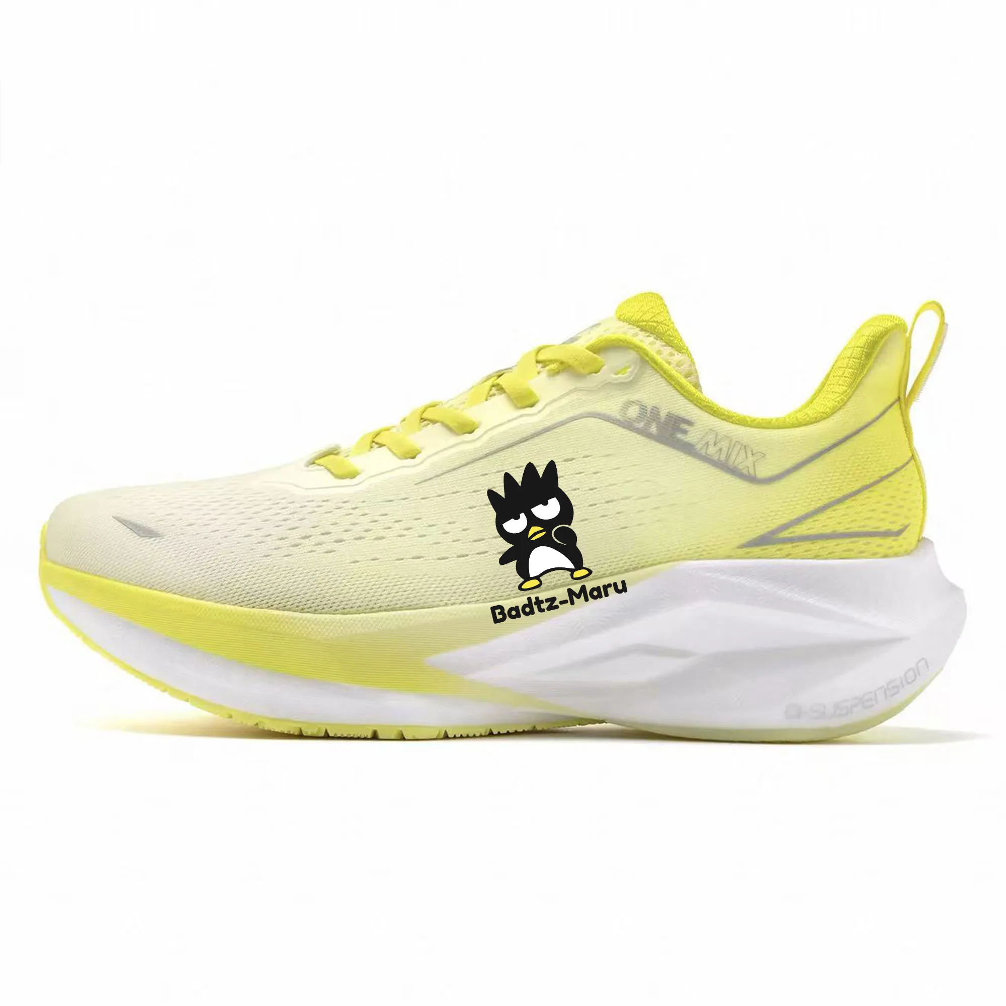 ONEMIX Sanrio Badtz-Maru Air Cushion Sports Shoes Women High Quality Outdoor Running Shoes Soft Soled Athletic Custom Sneakers
ONEMIX Sanrio Badtz-Maru Air Cushion Sports Shoes Women High Quality Outdoor Running Shoes Soft Soled Athletic Custom Sneakers
