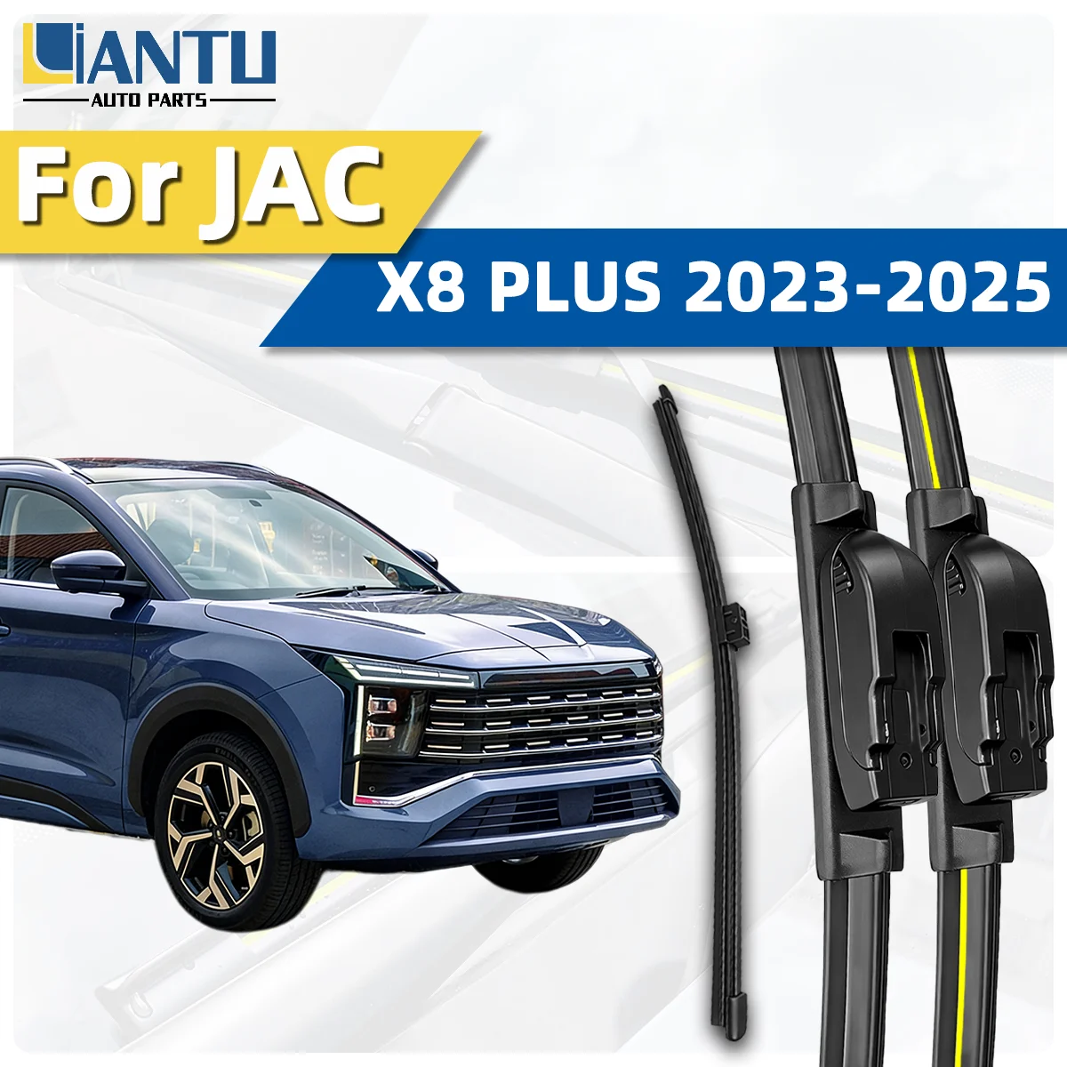 3PCS Front And Rear Wiper Kit Fit For JAC X8 PLUS 2023-2025 Windshield Wiper Silent Wiper Car Accessories 2025 2024 2023
3PCS Front And Rear Wiper Kit Fit For JAC X8 PLUS 2023-2025 Windshield Wiper Silent Wiper Car Accessories 2025 2024 2023