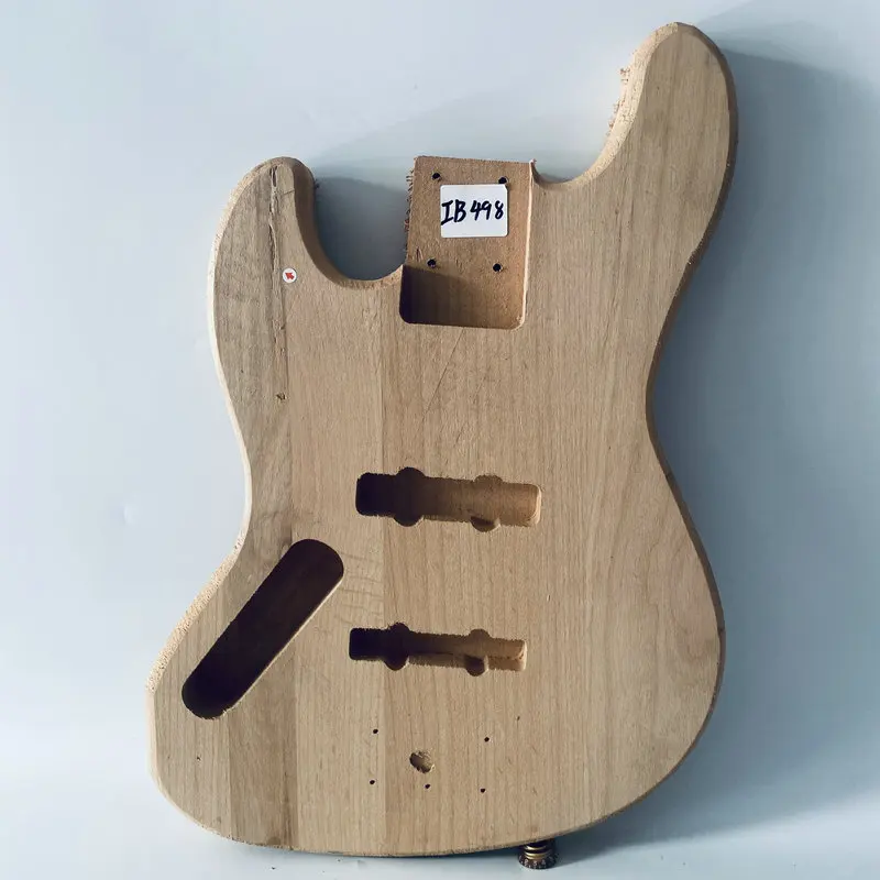 iB498 Unfinished Jazz Electric Bass Body Left Hand JB Bass Pickups With Damages for Replace and DIY Solid Alder
iB498 Unfinished Jazz Electric Bass Body Left Hand JB Bass Pickups With Damages for Replace and DIY Solid Alder