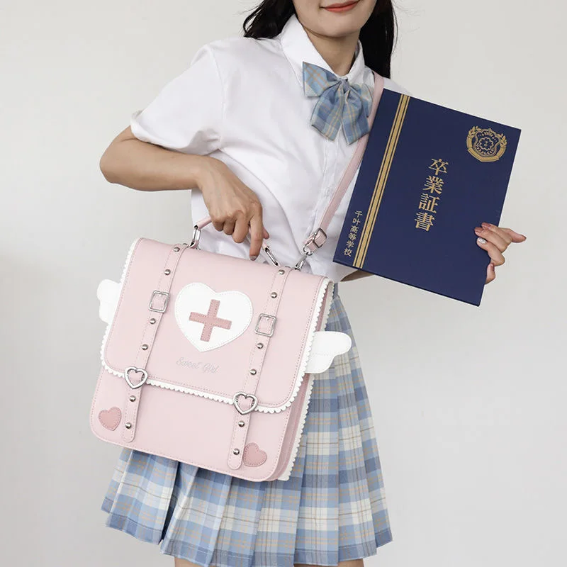 Fashion School Backpack Jk Leather Backpack Y2K Backpack High Quality Bag Japan Style Gothic Teenage Youth Backpack 2025 New in 
Fashion School Backpack Jk Leather Backpack Y2K Backpack High Quality Bag Japan Style Gothic Teenage Youth Backpack 2025 New in