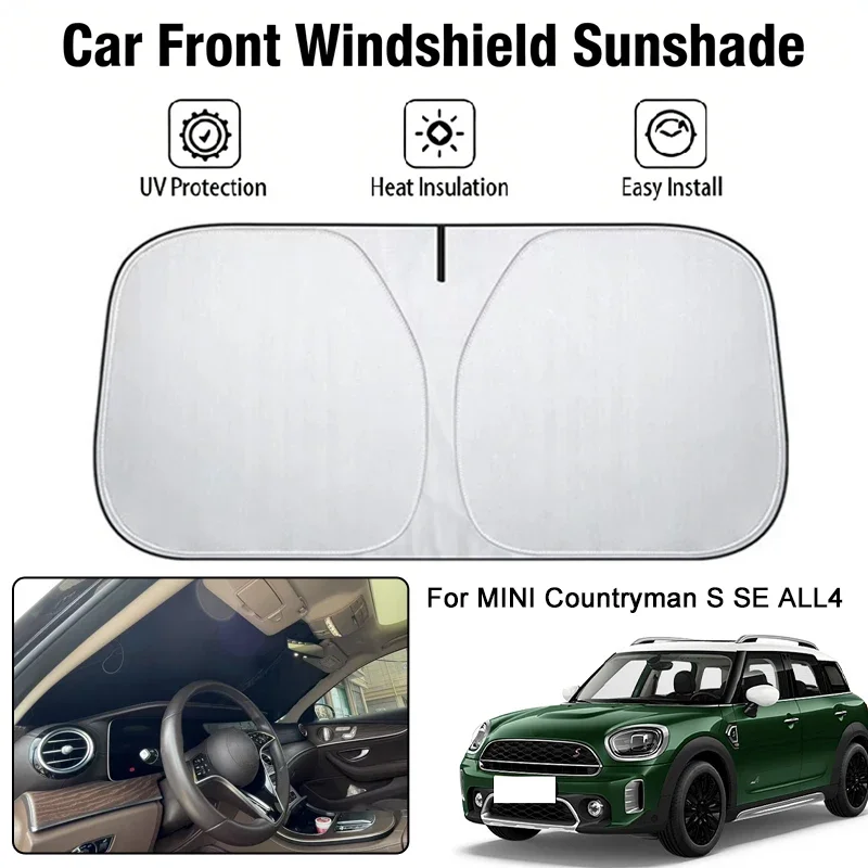 Foldable Car Windshield Sun Shade UV Block Heat Insulation For MINI Countryman S SE ALL4 Interior Protection Accessories
Foldable Car Windshield Sun Shade UV Block Heat Insulation For MINI Countryman S SE ALL4 Interior Protection Accessories