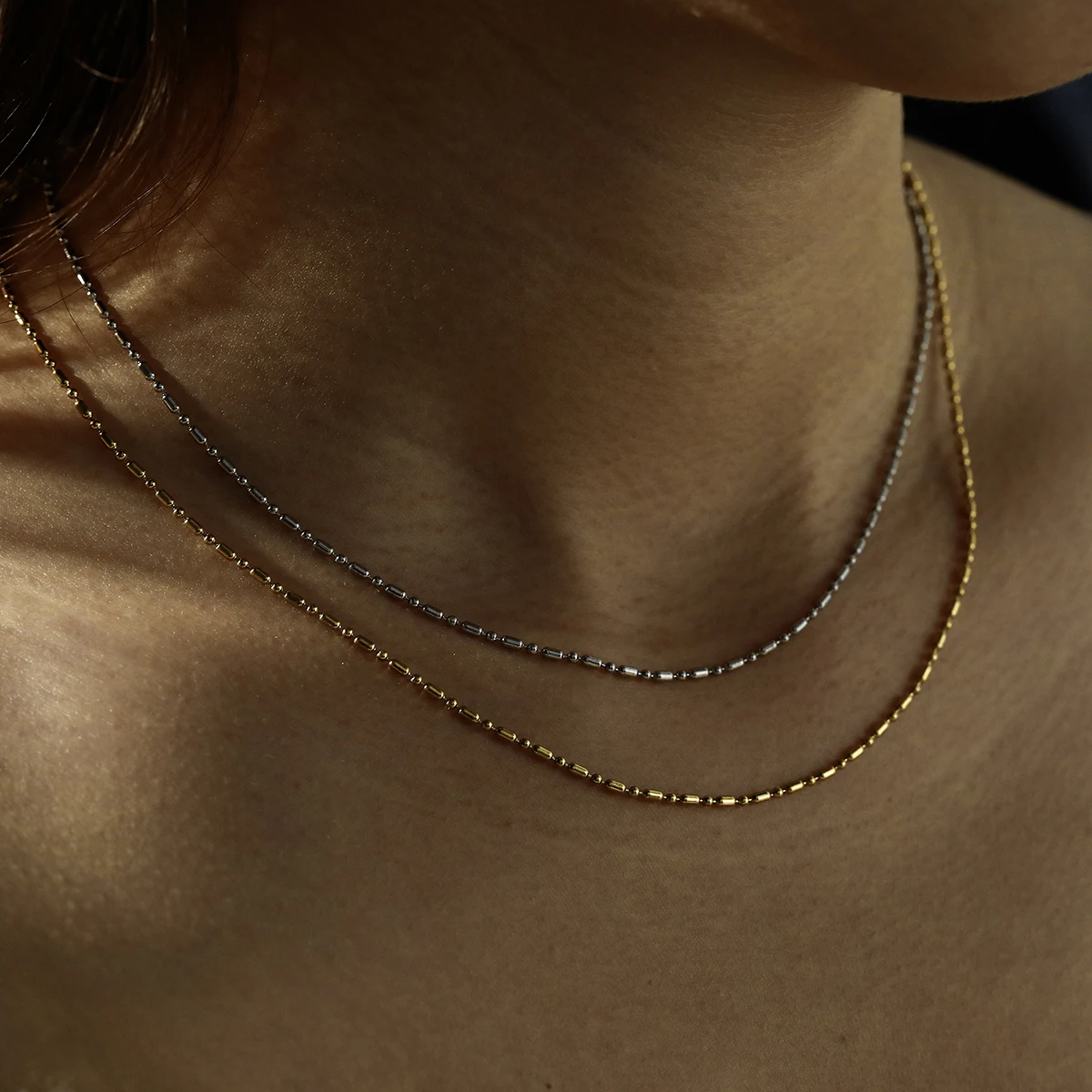 2026 Trendy Minimalist Round Beads Chain Necklace Bracelet Unisex Jewelry set Stainless Steel Versatile Accessories High Quality
2026 Trendy Minimalist Round Beads Chain Necklace Bracelet Unisex Jewelry set Stainless Steel Versatile Accessories High Quality