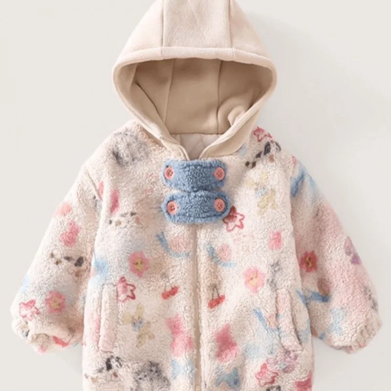 Ircomll 2-7 Years Children's Winter Jacket Baby Girls Hooded Thick Cartoon Coats Autumn Winter Outerwear Baby Girl Coat
Ircomll 2-7 Years Children's Winter Jacket Baby Girls Hooded Thick Cartoon Coats Autumn Winter Outerwear Baby Girl Coat