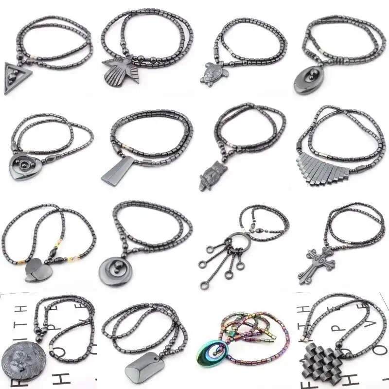 Natural Hematite Necklace Stone Beads Fashion Jewellery for Woman Man Gift Necklace 40CM
Natural Hematite Necklace Stone Beads Fashion Jewellery for Woman Man Gift Necklace 40CM