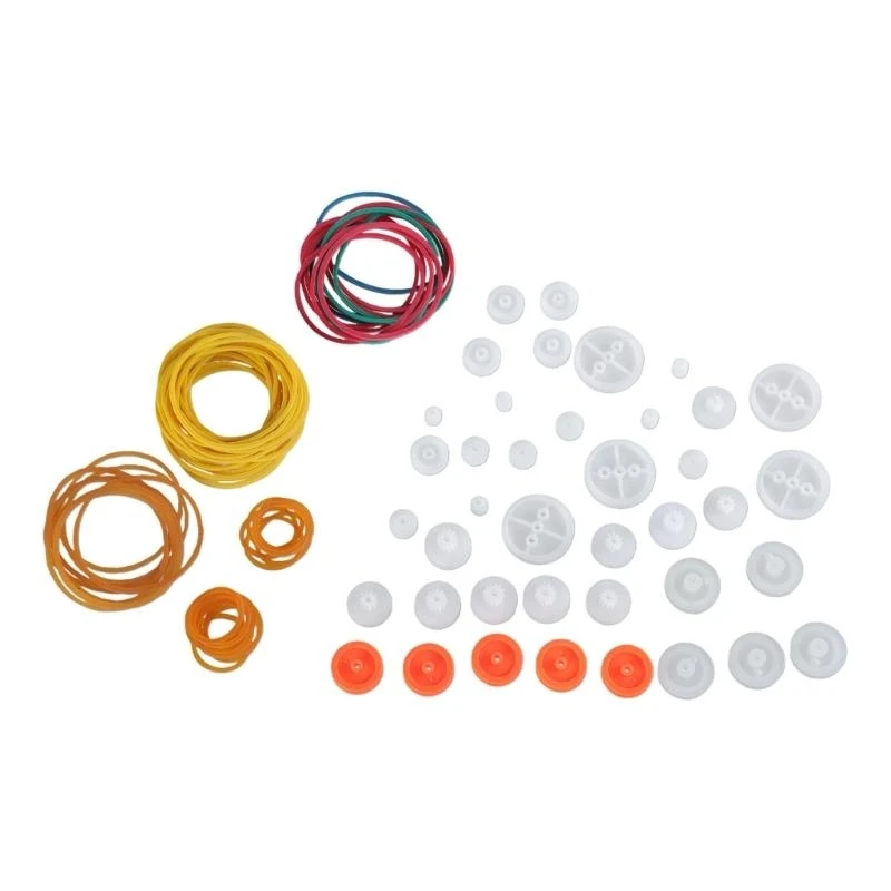 652F Pulley Combination Bag Rubber Drive Belt Rubber Band Plastic Pulley Set Model Accessories DIY Small Pulley
652F Pulley Combination Bag Rubber Drive Belt Rubber Band Plastic Pulley Set Model Accessories DIY Small Pulley
