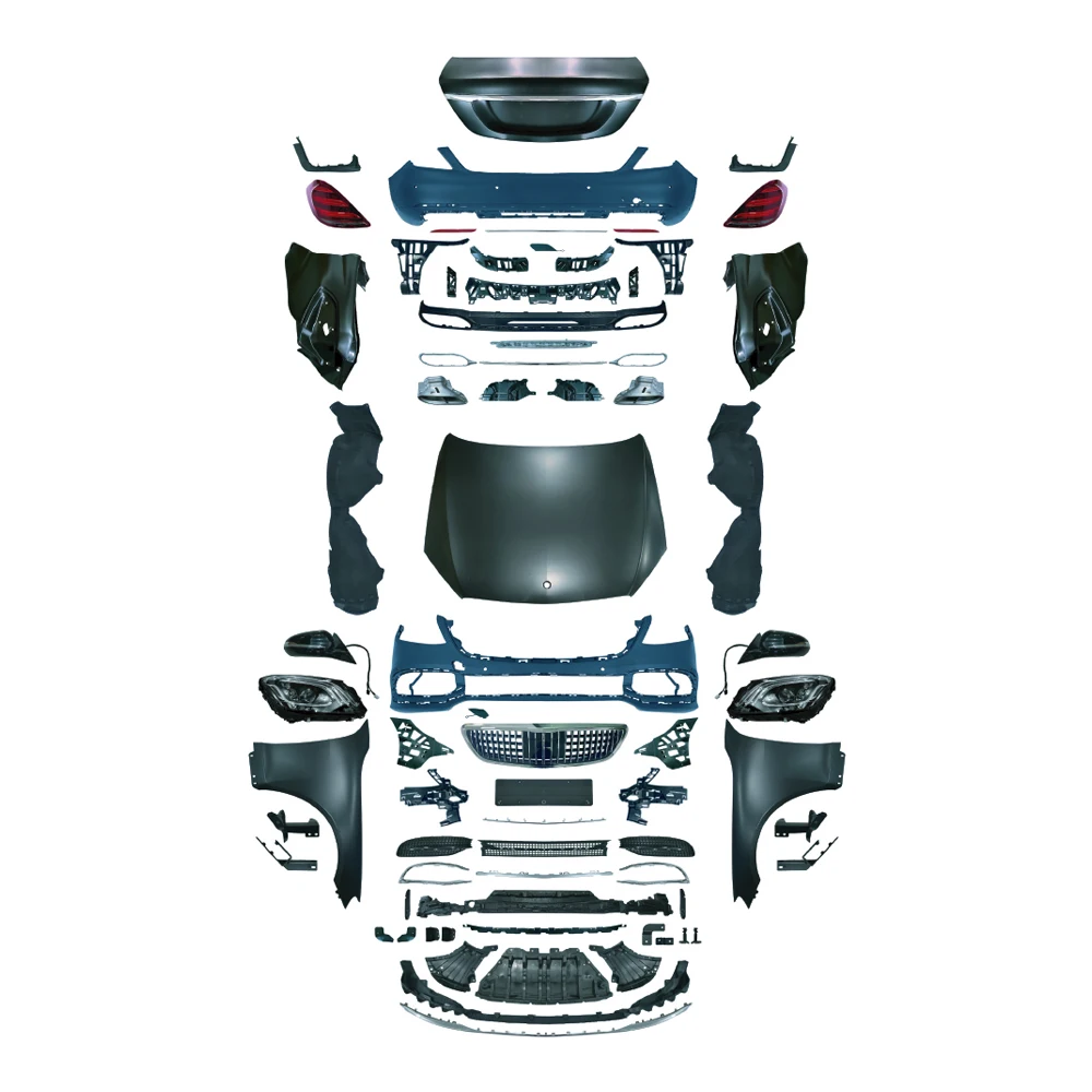 Car For 2006-2013 Mercedes S-class W221 facelift to W222 Maybachs Body Kit 1:1 Modification High Quality front bumper bodykit
Car For 2006-2013 Mercedes S-class W221 facelift to W222 Maybachs Body Kit 1:1 Modification High Quality front bumper bodykit