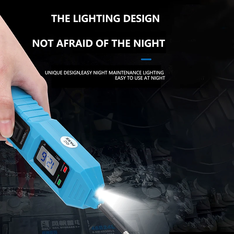 Универсальный светодиодный цифровой дисплей, автомобильный тестер электрических цепей, автомобильный диагностический тестер электрической системы, комплект зонда напряжения и мощности 
Универсальный светодиодный цифровой дисплей, автомобильный тестер электрических цепей, автомобильный диагностический тестер электрической системы, комплект зонда напряжения и мощности