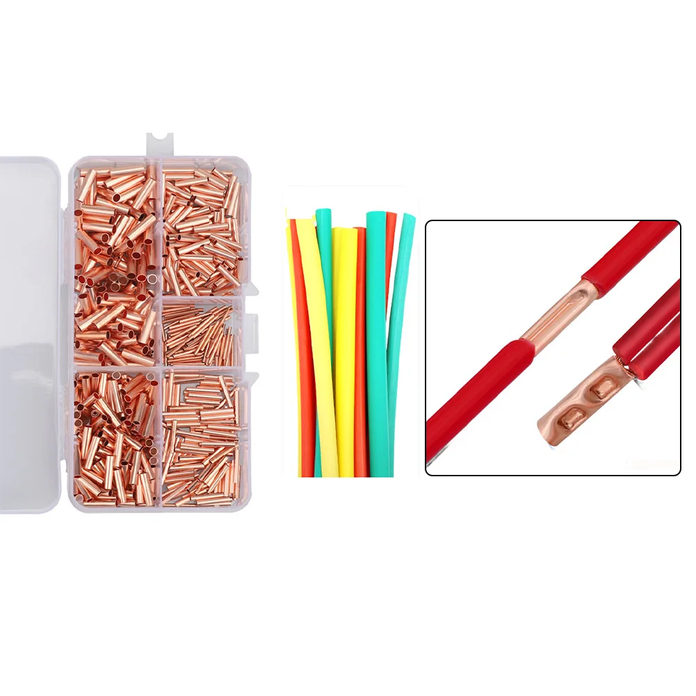 For Automotive Circuits Wire Tube Connectors GT-0.5, 1, 1.5, 2.5, 4 Five Sizes GT-0.5 1 1.5 2.5 4 500pcs Total Pack
For Automotive Circuits Wire Tube Connectors GT-0.5, 1, 1.5, 2.5, 4 Five Sizes GT-0.5 1 1.5 2.5 4 500pcs Total Pack