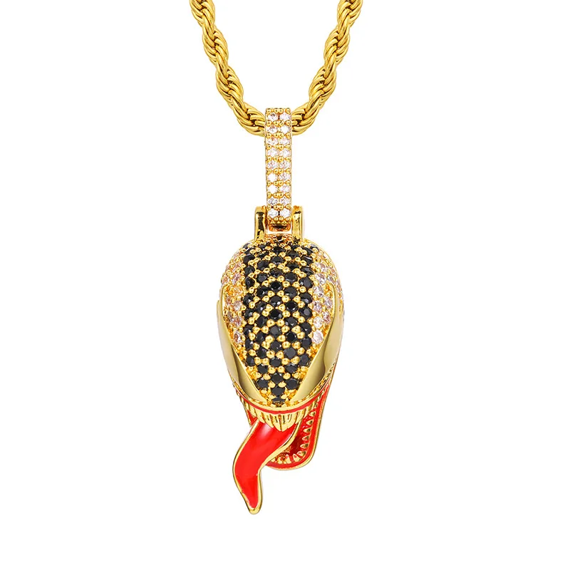 Hip Hop 3A+ CZ Stone Paved Bling Iced Out Evil Tongue Cartoon Character Pendants Necklaces for Men Rapper Jewelry
Hip Hop 3A+ CZ Stone Paved Bling Iced Out Evil Tongue Cartoon Character Pendants Necklaces for Men Rapper Jewelry