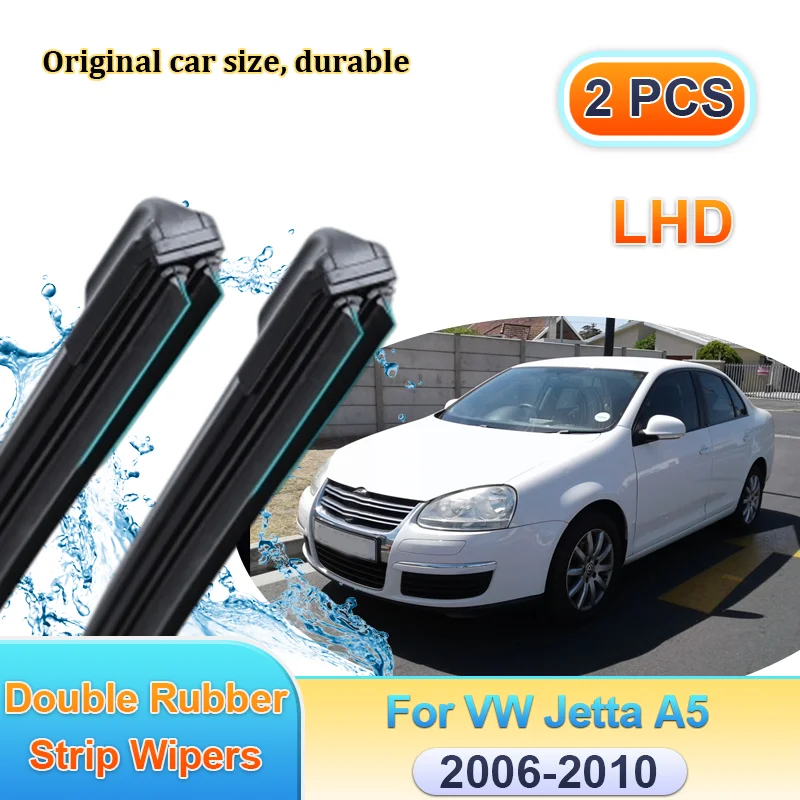 Car Wiper LHD For Volkswagen VW Jetta A5 2006–2010 MK5 Windscreen Front Double Rubber Strip Blade Windshield Brushes Accessories
Car Wiper LHD For Volkswagen VW Jetta A5 2006–2010 MK5 Windscreen Front Double Rubber Strip Blade Windshield Brushes Accessories