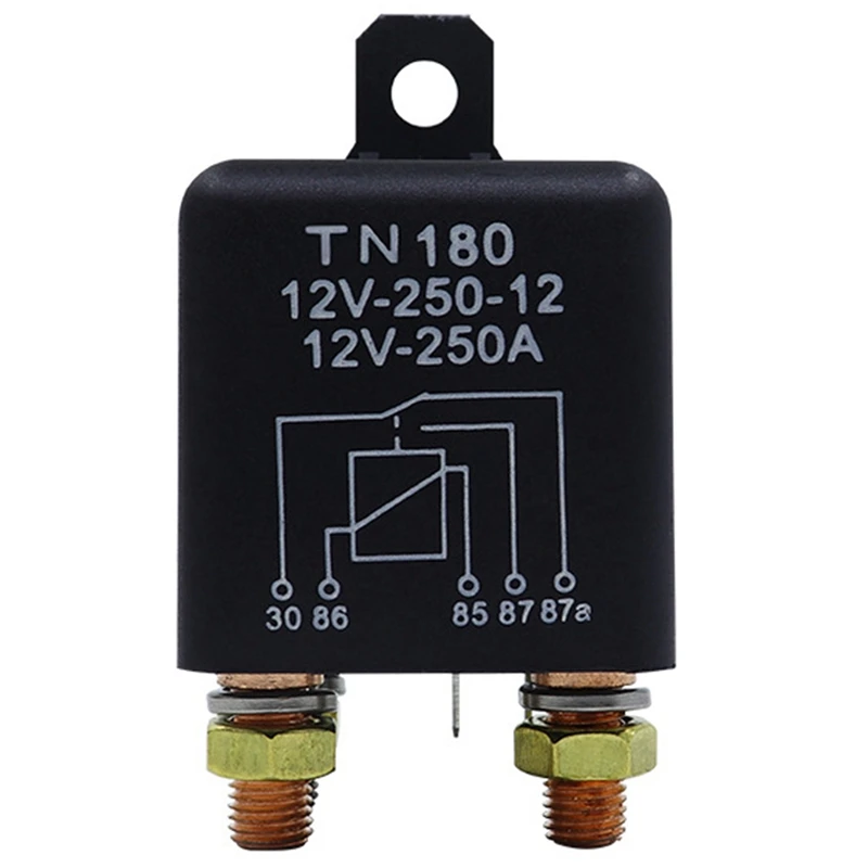 Car Relay 12V 250A Continuous Type High Power Motorcycle Battery Control Switch Terminal Automotive Starter Relay
Car Relay 12V 250A Continuous Type High Power Motorcycle Battery Control Switch Terminal Automotive Starter Relay