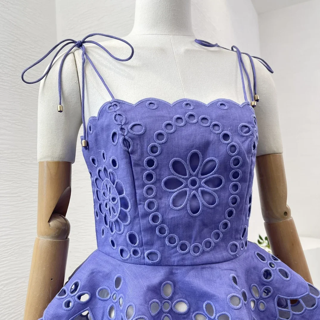 Sleeveless Embroidery Floral Hollow Out Shell Lace Blouse Tops 2025 Violet Purple
Sleeveless Embroidery Floral Hollow Out Shell Lace Blouse Tops 2025 Violet Purple