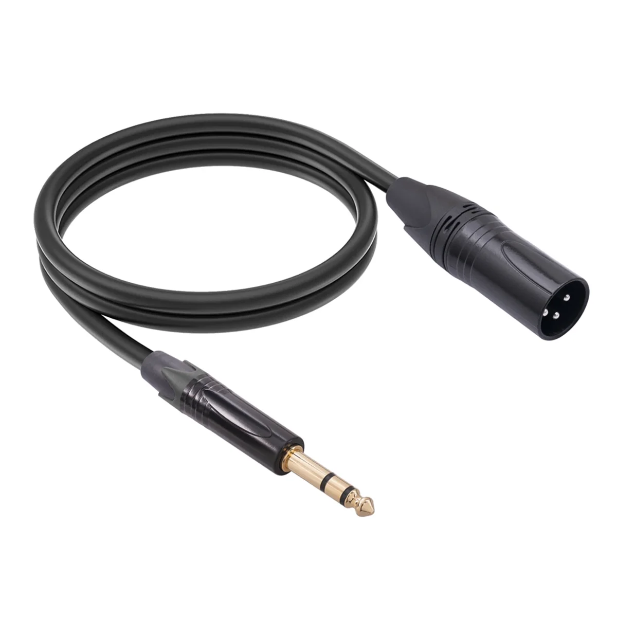 SVFE-g6.35mm to XLR Jack Audio Cable 6.35mm (1/4In) Male to 3 PIN XLR Male Balanced Interface Cable for Microphone, 1.8
SVFE-g6.35mm to XLR Jack Audio Cable 6.35mm (1/4In) Male to 3 PIN XLR Male Balanced Interface Cable for Microphone, 1.8