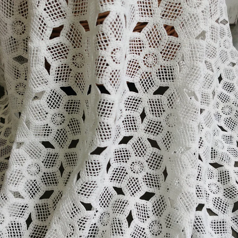 New milk silk water-soluble geometric hollow embroidery fabric for clothing, bags, designer fabrics, DIY sewing materials
New milk silk water-soluble geometric hollow embroidery fabric for clothing, bags, designer fabrics, DIY sewing materials