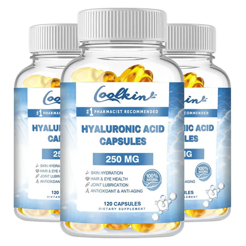 Hyaluronic Acid Capsules - Promotes Healthy Skin, Joints, Hair, Nails, Antioxidants
Hyaluronic Acid Capsules - Promotes Healthy Skin, Joints, Hair, Nails, Antioxidants