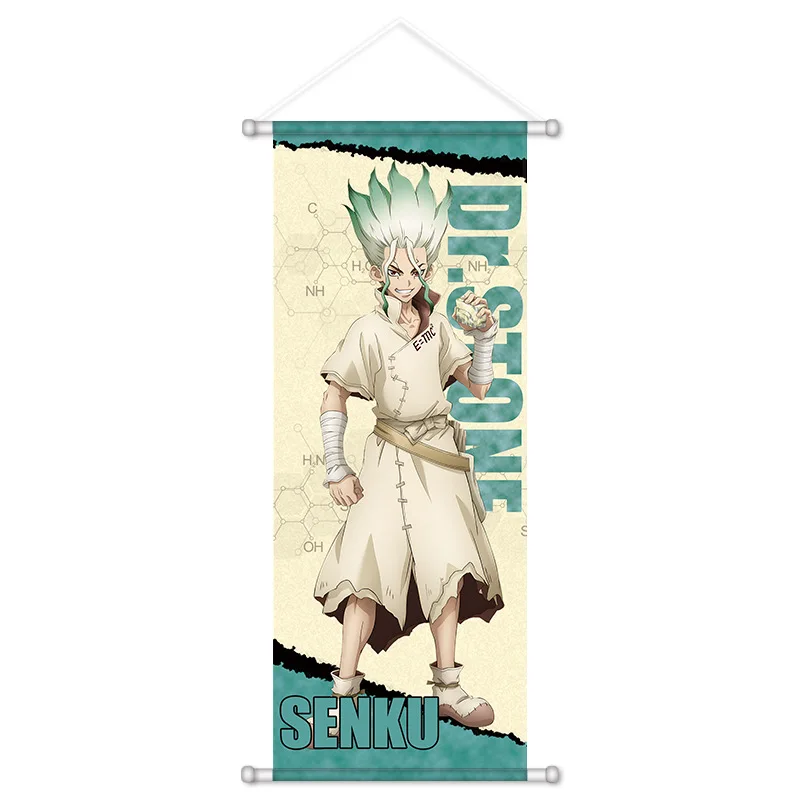 Dr.STONE Anime Senku Ishigami Asagiri Gen Scroll Canvas Wall Hanging Painting Home Decor Poster Wall Art Room Decoration Gift
Dr.STONE Anime Senku Ishigami Asagiri Gen Scroll Canvas Wall Hanging Painting Home Decor Poster Wall Art Room Decoration Gift
