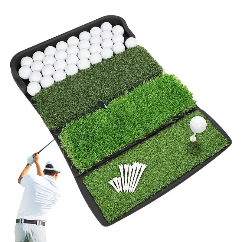 Golf Hitting Mat Outdoor Golf Pads Practice Training Lawn Indoor For Outdoor Exercise Sport Ornaments
Golf Hitting Mat Outdoor Golf Pads Practice Training Lawn Indoor For Outdoor Exercise Sport Ornaments