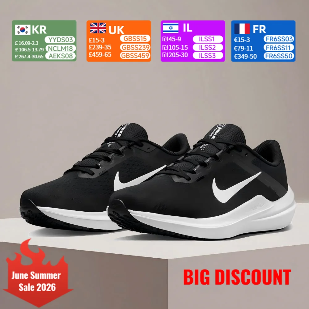 Nike WINFLO 10 Men's Fashionable Versatile Running Shoes with Cushioning, Slip Resistance, and Durability DV4022-003
Nike WINFLO 10 Men's Fashionable Versatile Running Shoes with Cushioning, Slip Resistance, and Durability DV4022-003