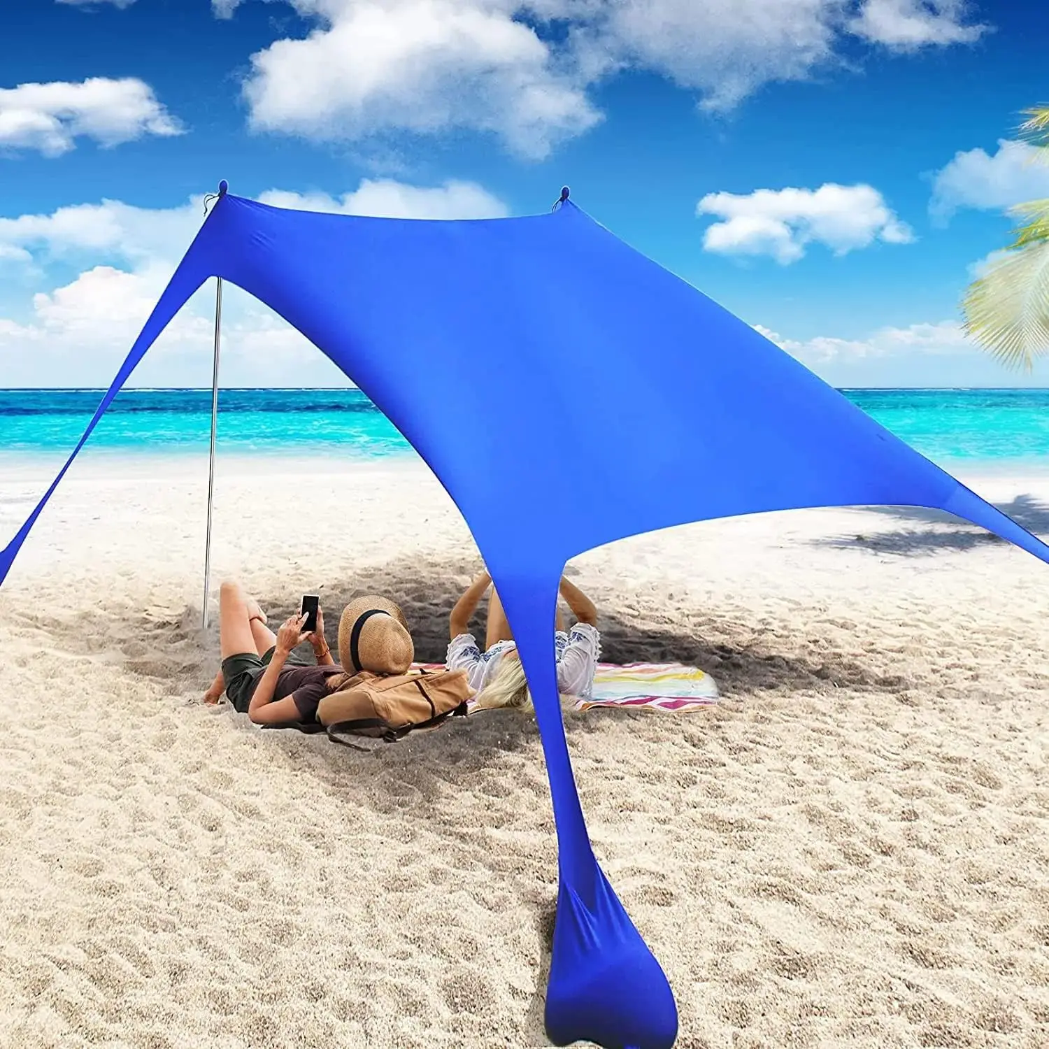 Multi-function Portable Lightweight Windproof Waterproof Outdoor Pop up UPF50+ Ripstop Sandbag Sun Shade Shelter
Multi-function Portable Lightweight Windproof Waterproof Outdoor Pop up UPF50+ Ripstop Sandbag Sun Shade Shelter