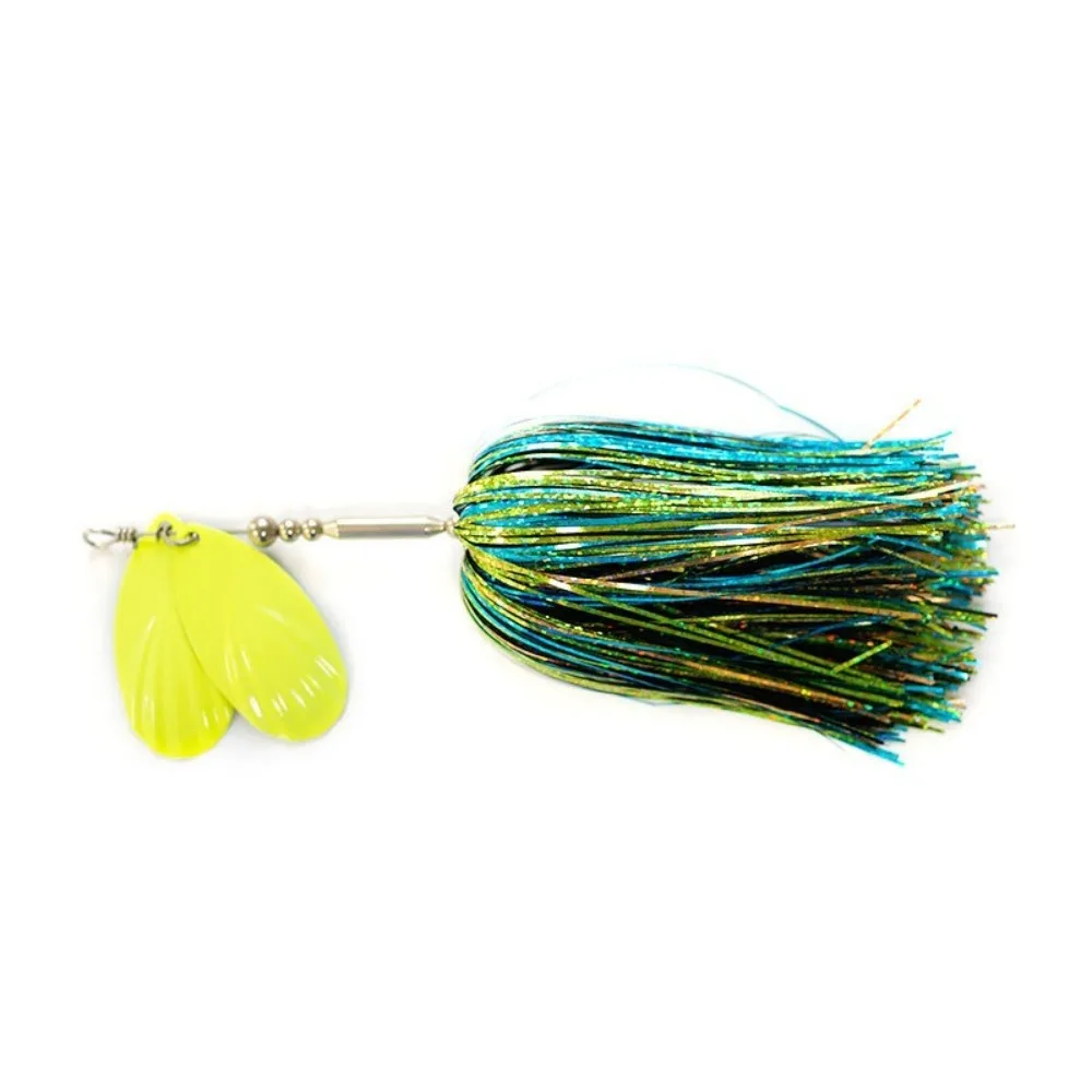 Bucktail Design Bucktail Spinner Bait 45g Bright silk Fishing Spinner Bait metal sequin Musky Spinner Bait Fishing Lures
Bucktail Design Bucktail Spinner Bait 45g Bright silk Fishing Spinner Bait metal sequin Musky Spinner Bait Fishing Lures