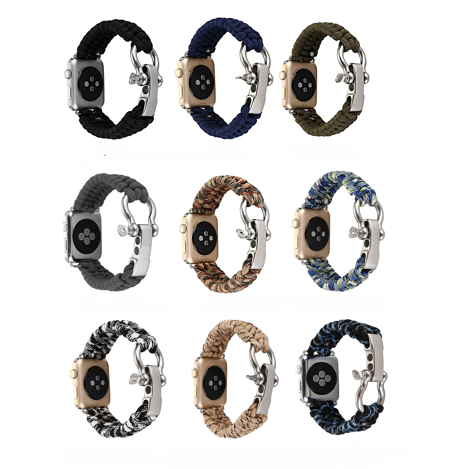 Нейлоновый ремешок подходит для Apple, нейлоновый спортивный ремешок для IWatch Ultra SE S8/7/6/5, плетеный вручную ремешок для часов
Нейлоновый ремешок подходит для Apple, нейлоновый спортивный ремешок для IWatch Ultra SE S8/7/6/5, плетеный вручную ремешок для часов