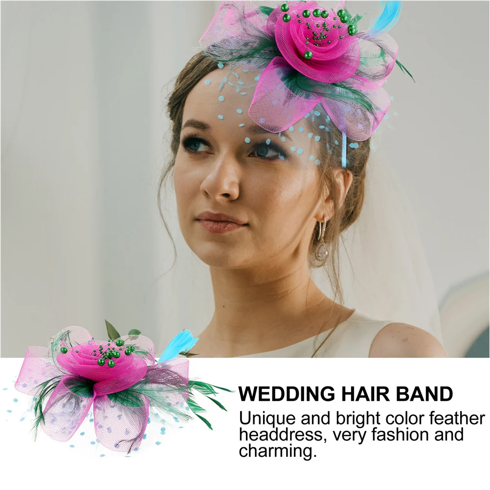 3 Pcs Headband Headdress Club Headwear Fascinator Hat Hairband Top Women's Hats Mesh Banquet
3 Pcs Headband Headdress Club Headwear Fascinator Hat Hairband Top Women's Hats Mesh Banquet