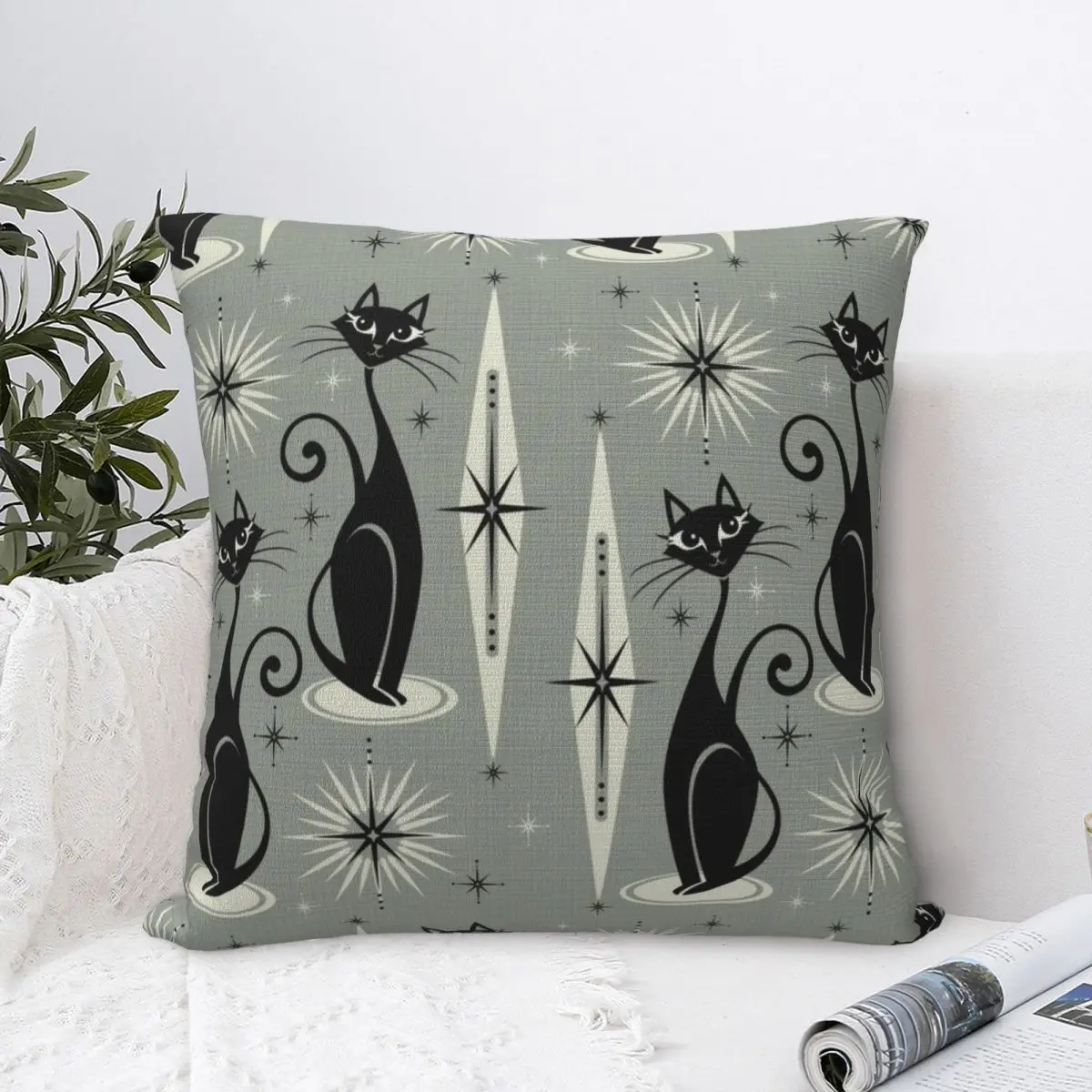 Квадратная наволочка Mid Century Meow On Gray, наволочка из полиэстера, бархатная Наволочка на молнии, декоративная комфортная наволочка для дома
Квадратная наволочка Mid Century Meow On Gray, наволочка из полиэстера, бархатная Наволочка на молнии, декоративная комфортная наволочка для дома