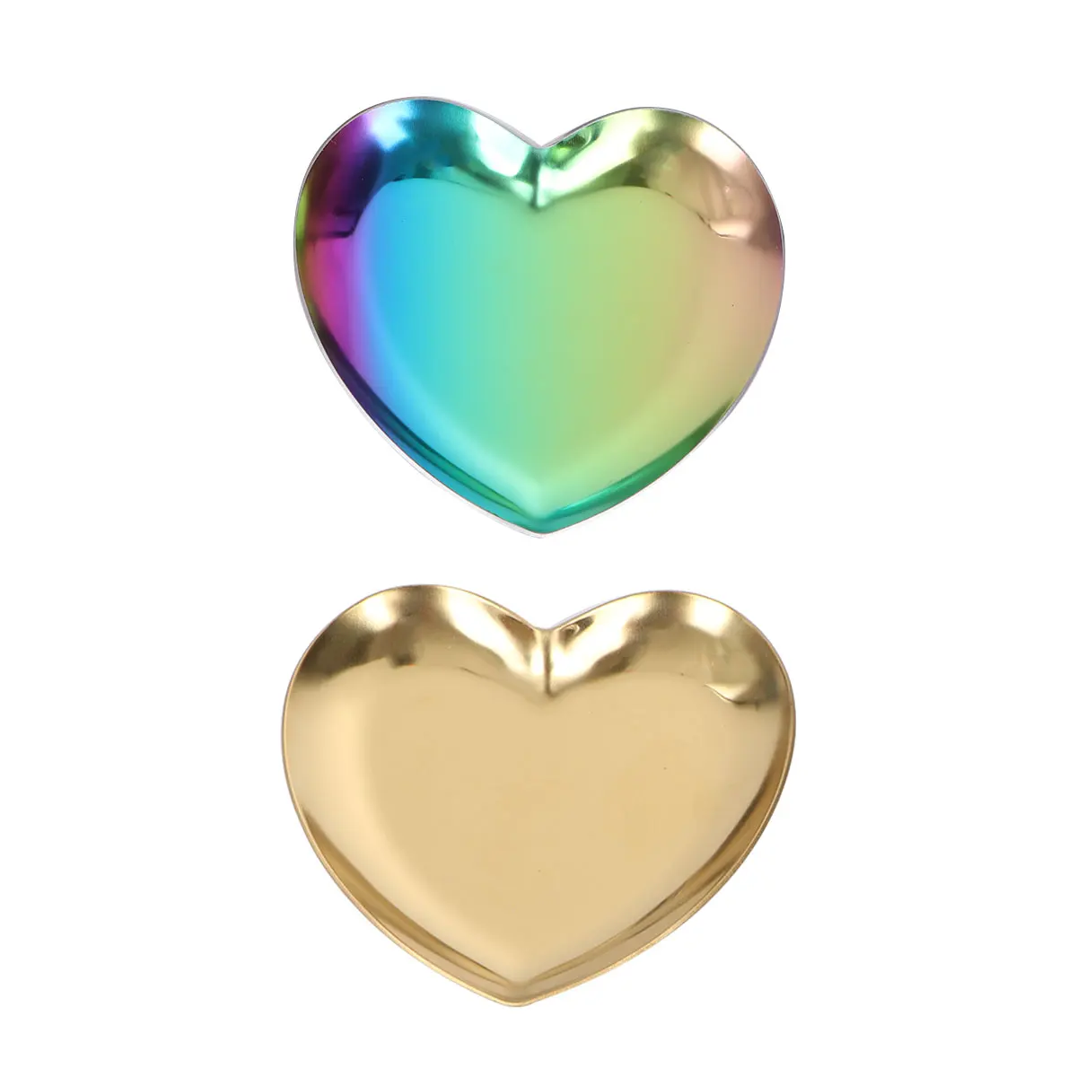 2 Pcs Heart Shape Jewelry Trays Durable Premium Material Wedding Birthday Gift Stainless Steel Ring Organizer Home Decor
2 Pcs Heart Shape Jewelry Trays Durable Premium Material Wedding Birthday Gift Stainless Steel Ring Organizer Home Decor