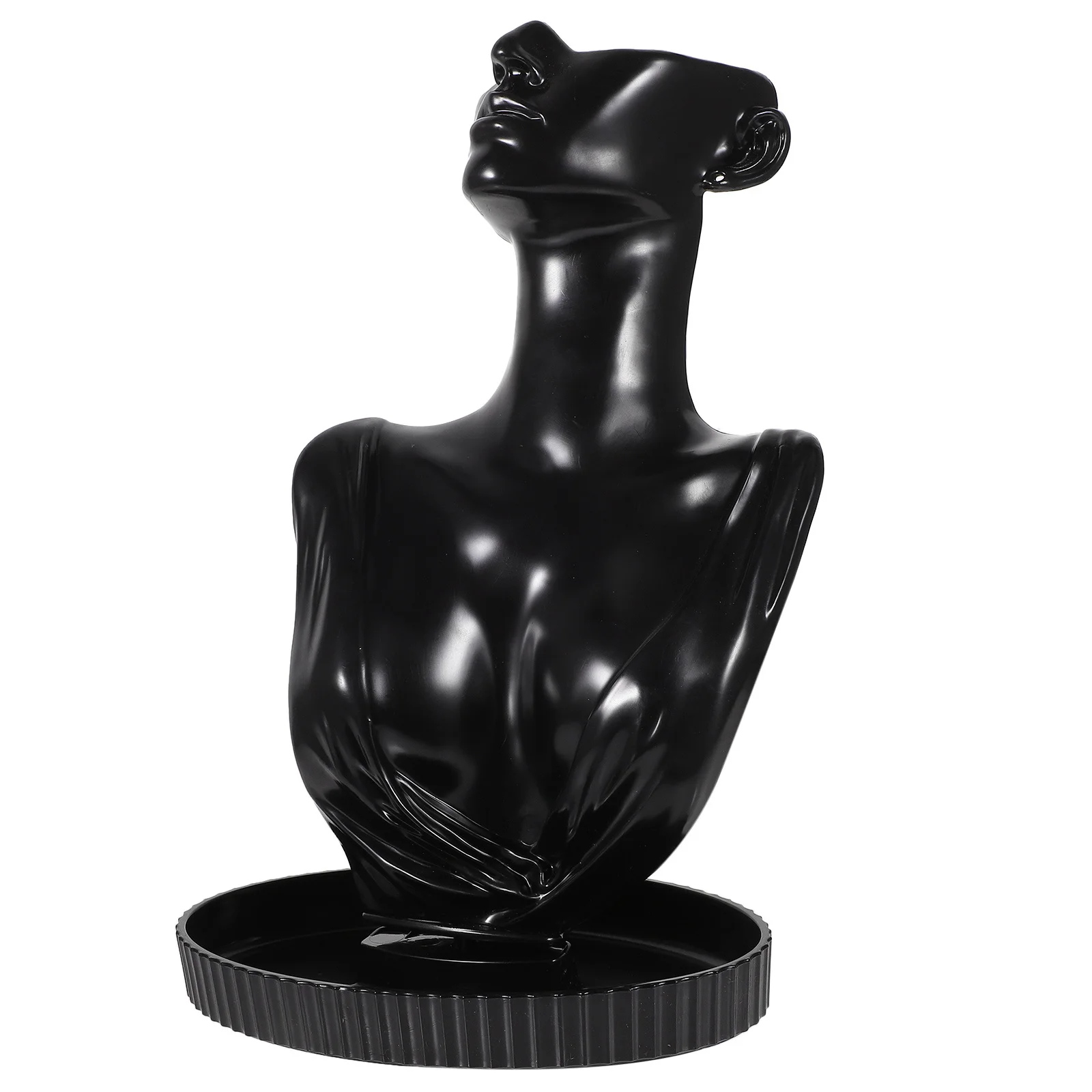 Bust Jewelry Display Stand Creative Mannequin Earring Necklace Organizer Tabletop Decor for Dresser Vanity Premium Storage Rack
Bust Jewelry Display Stand Creative Mannequin Earring Necklace Organizer Tabletop Decor for Dresser Vanity Premium Storage Rack