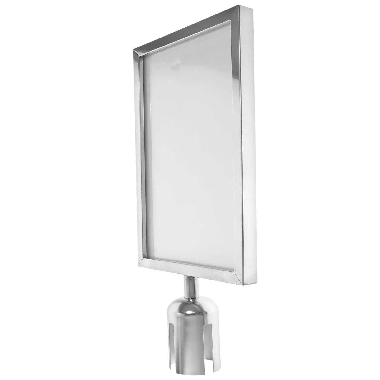 Steel Queue Black Post Top Stanchion Sign Landscape Display Holder Metal Stanchion Sign Holder Poster Display Metal Frame
Steel Queue Black Post Top Stanchion Sign Landscape Display Holder Metal Stanchion Sign Holder Poster Display Metal Frame