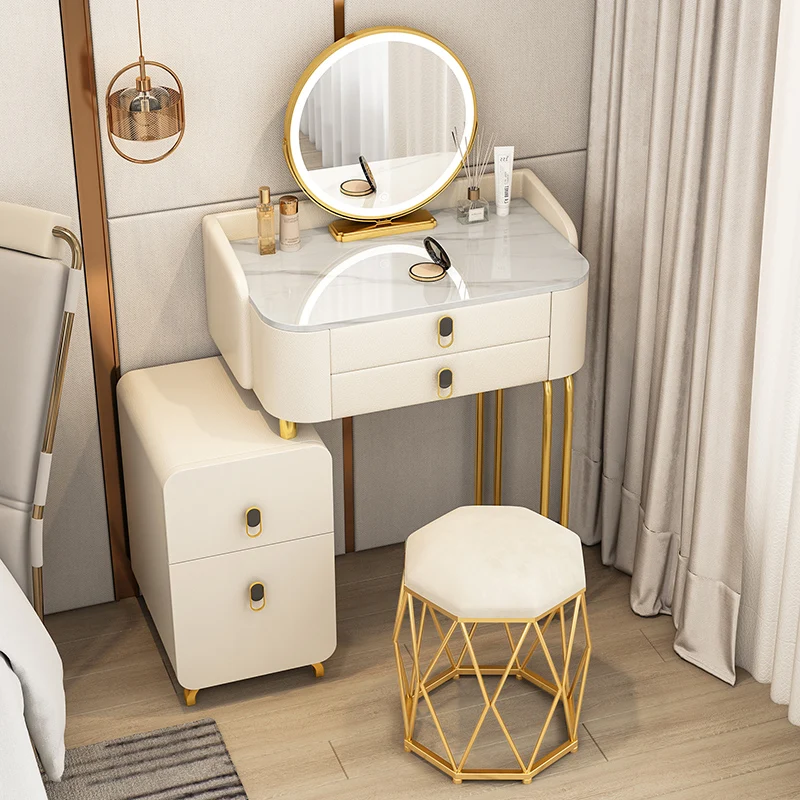 Minimalist Elegant Vanity Table Aesthetic Beautiful Simple Luxury Vanity Table Delicacy Modern Schminktisch Bedroom Furniture
Minimalist Elegant Vanity Table Aesthetic Beautiful Simple Luxury Vanity Table Delicacy Modern Schminktisch Bedroom Furniture