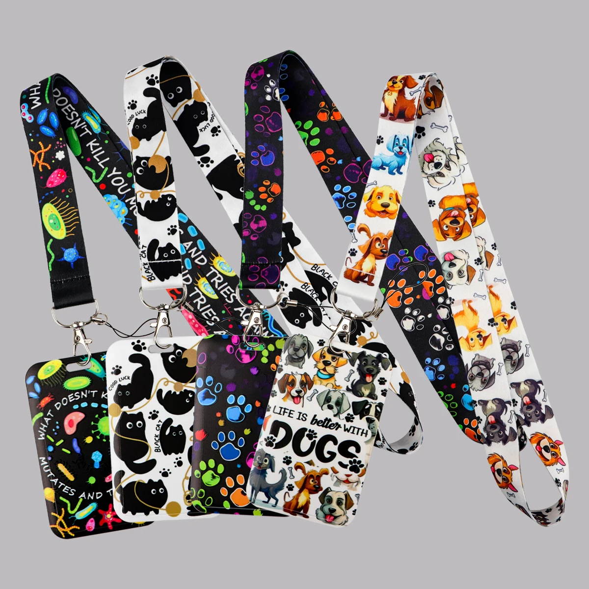Cute Cartoon Animals Cat Dog Lanyard Neck Strap for Keychain ID Card Cover Badge Holder Mobile Phone Hang Rope Accessories Gifts
Cute Cartoon Animals Cat Dog Lanyard Neck Strap for Keychain ID Card Cover Badge Holder Mobile Phone Hang Rope Accessories Gifts