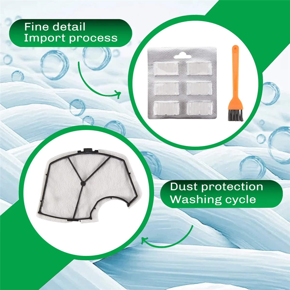 A94Z For Kobold Vacuum Cleaner Bag Kit Compatible for Vorwerk Kobold VK140 VK150-A
A94Z For Kobold Vacuum Cleaner Bag Kit Compatible for Vorwerk Kobold VK140 VK150-A